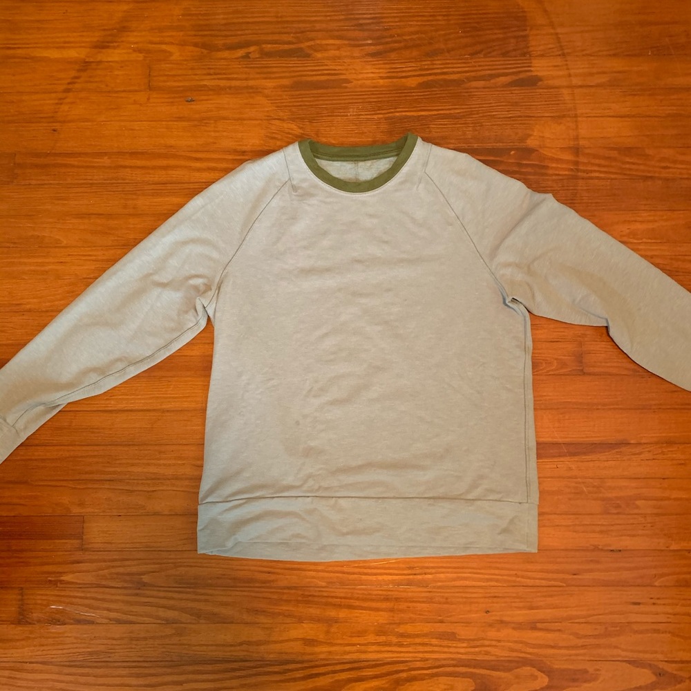 lululemon Men's Grey Athletic Pullover